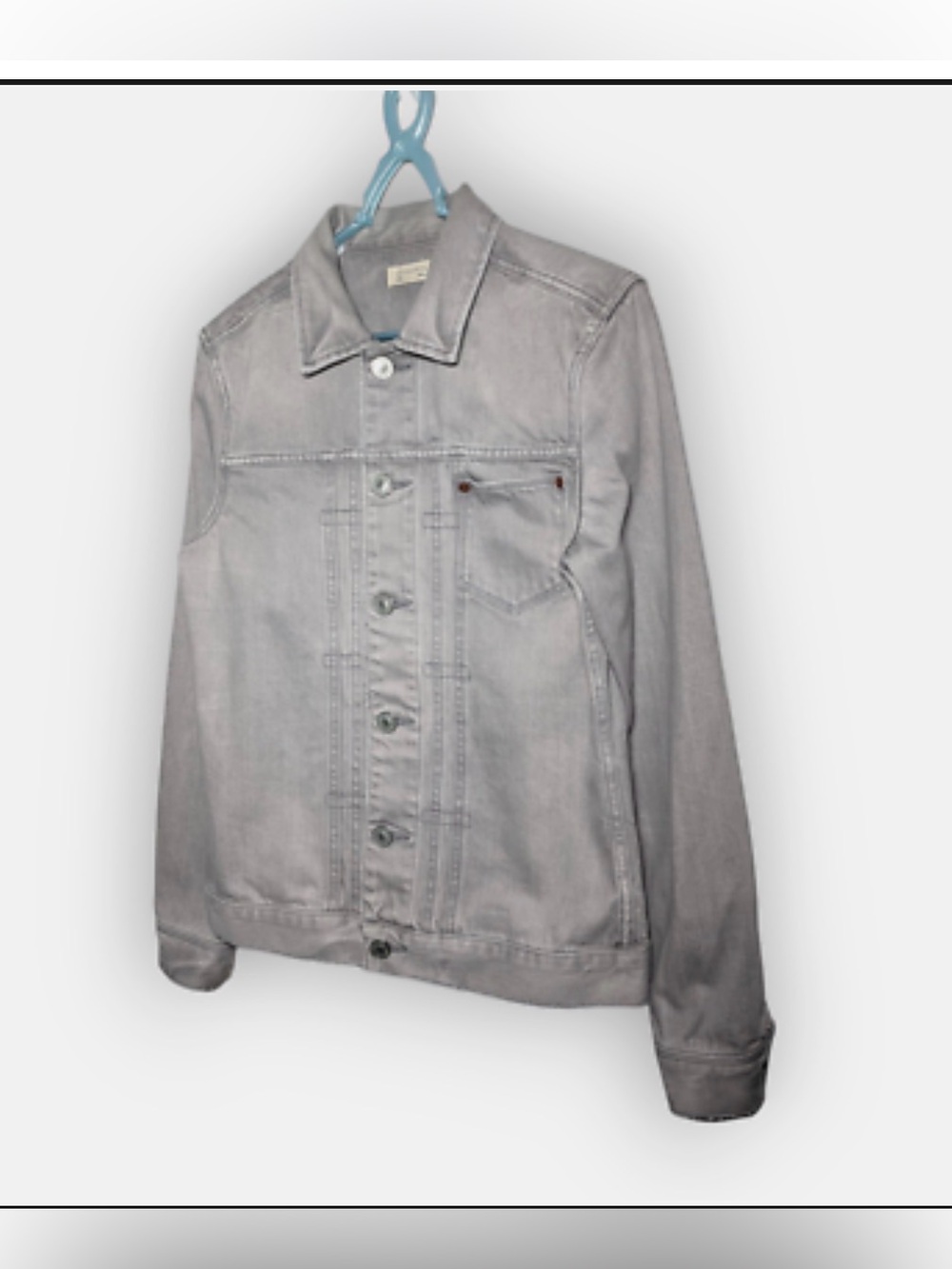 All Saints Garret Denim Jacket Size Large